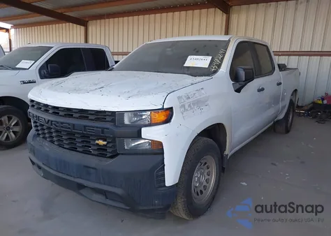 2019 Chevrolet Silverado 1500 Work Truck z USA, uszkodzony, nr VIN 1GCPWAEF9KZ171019